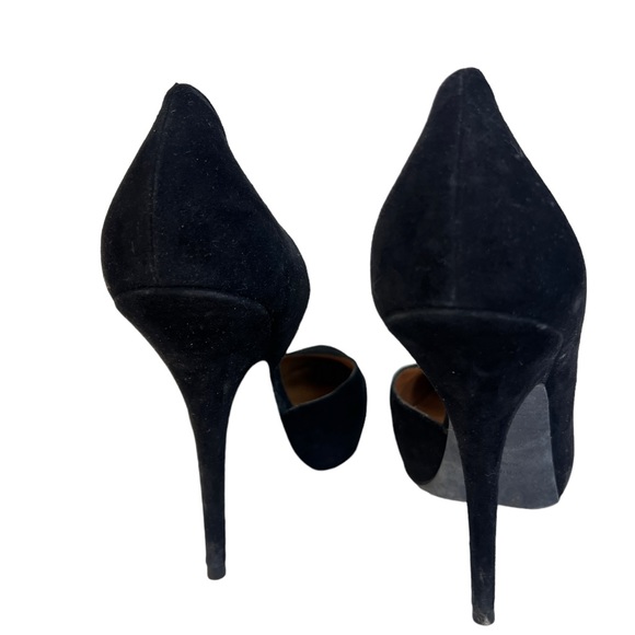 Lanvin black suede cut out pumps - Picture 3 of 9
